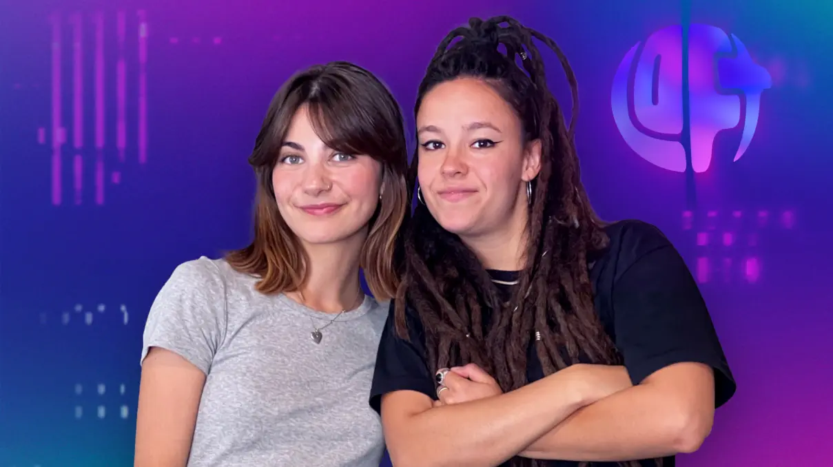 Berta Aroca i Xènia Casado, presentadores de El Loft