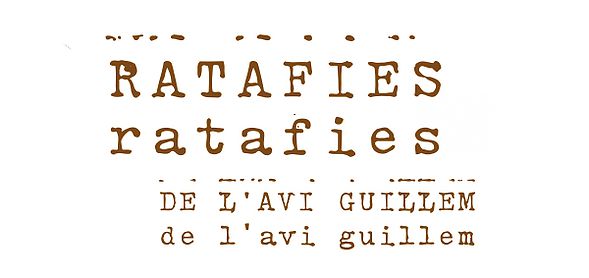 Ratafies Avi Guillem